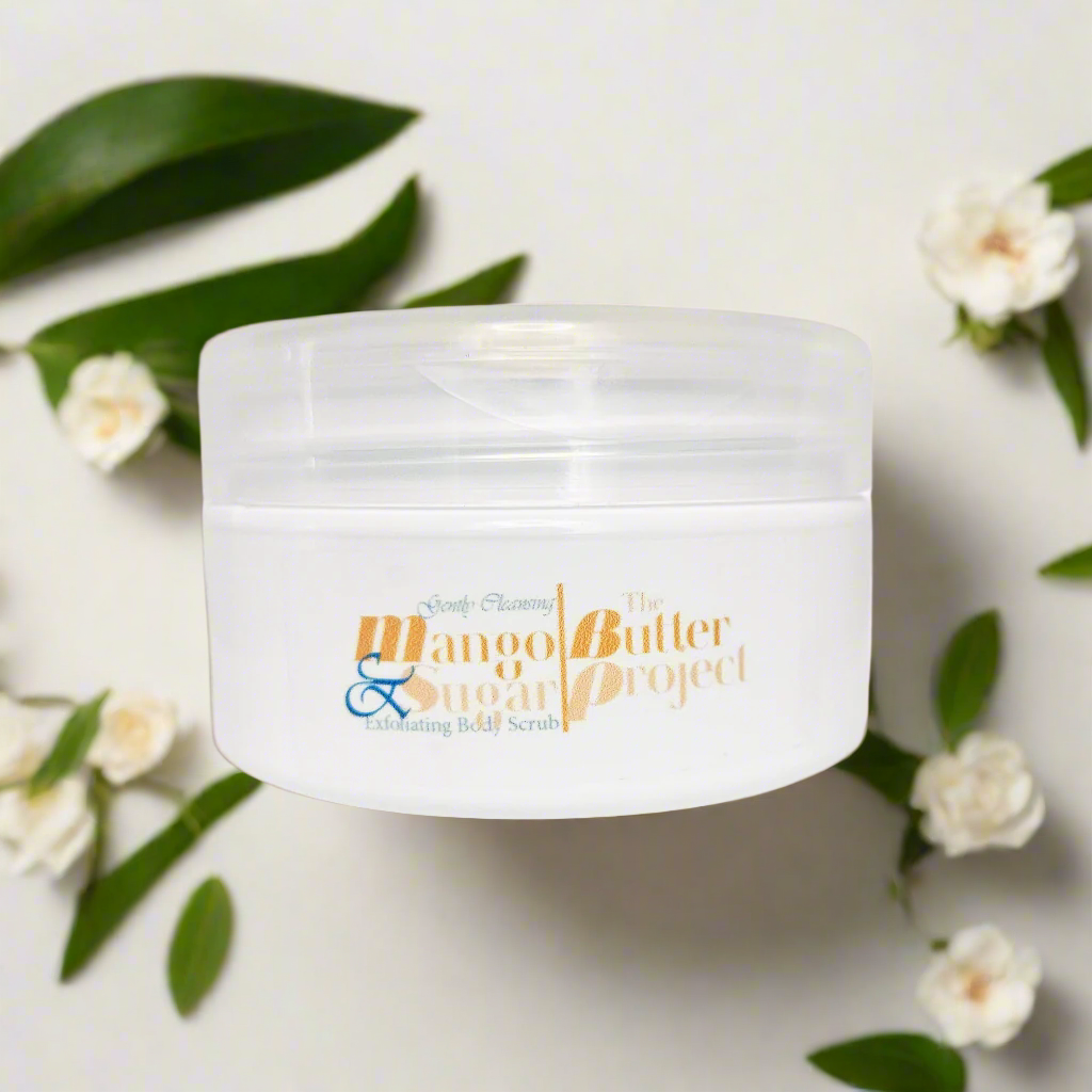 For clearer skin, get the anti-baterial properties of lavender in Lavender Mango Butter & Sugar Scrub