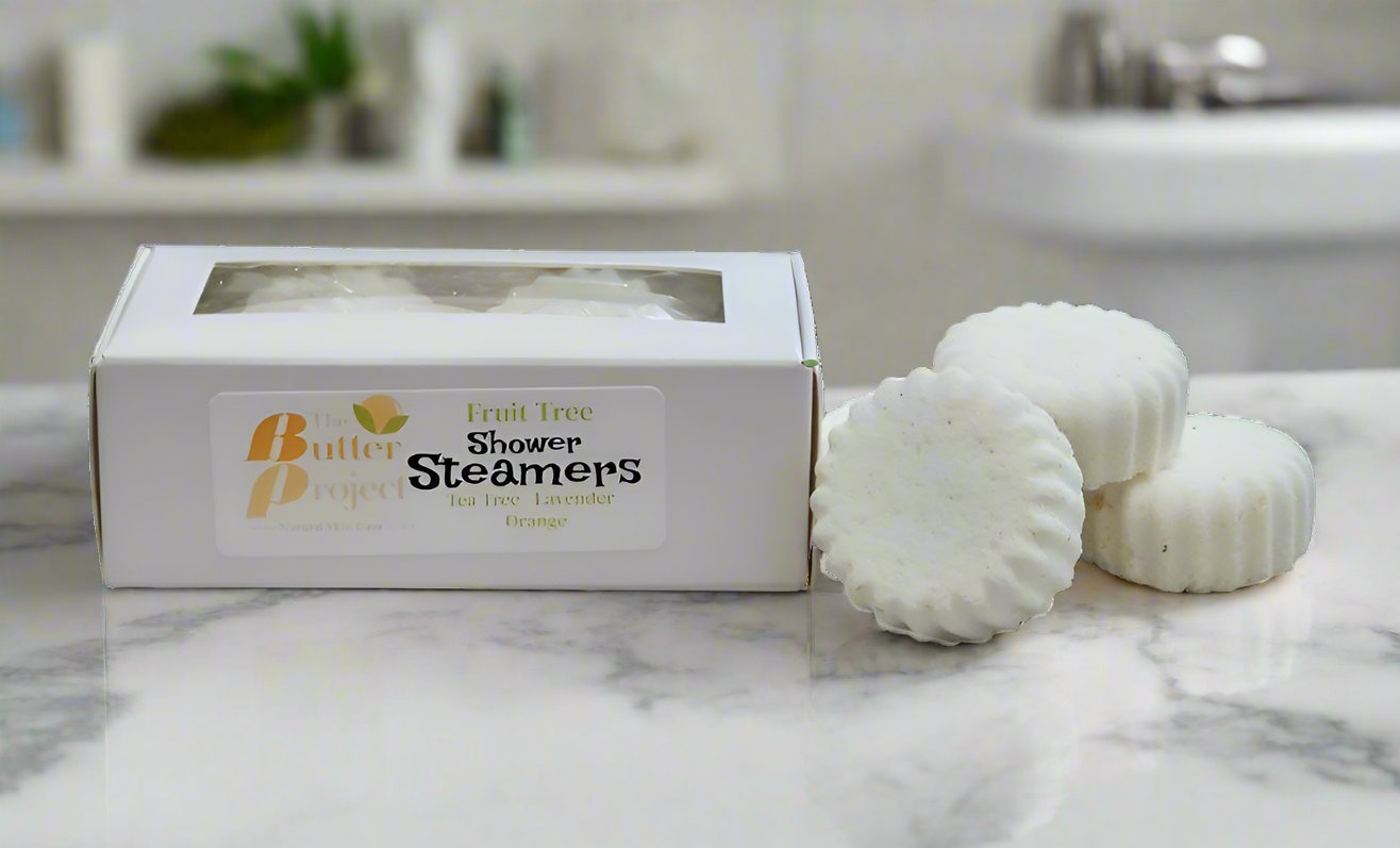 Fruit Tree Shower Steamers improve mood providing a uplifting shower experience