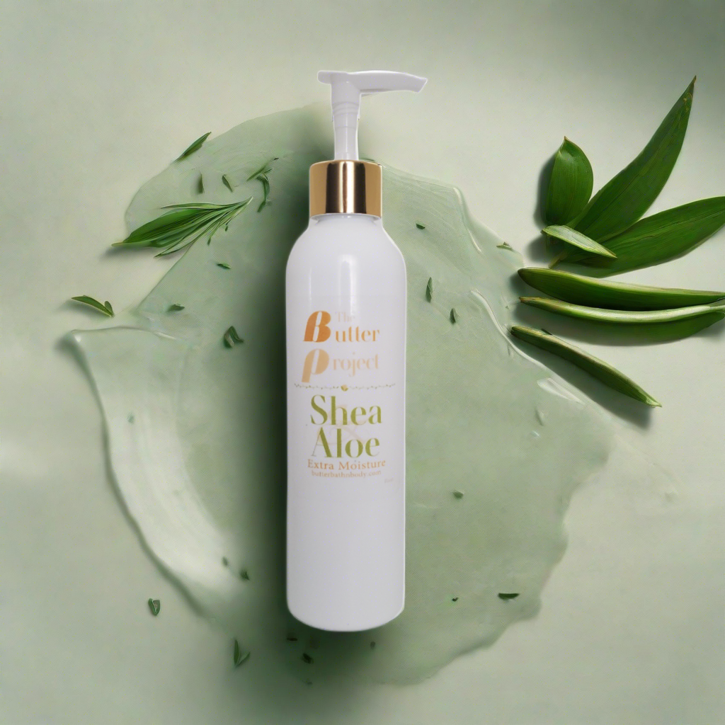 Shea & Aloe Extra Moisture Lotion - Lemongrass Scent