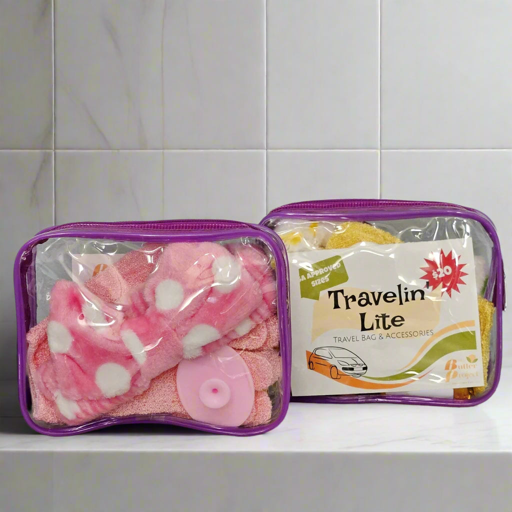 Stand out on your next excursion with Travelin' Lite Travel Bag in purple