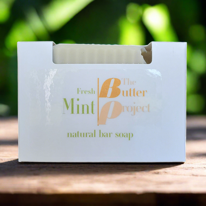 Fresh Mint Mango Butter Natural Bar Soap