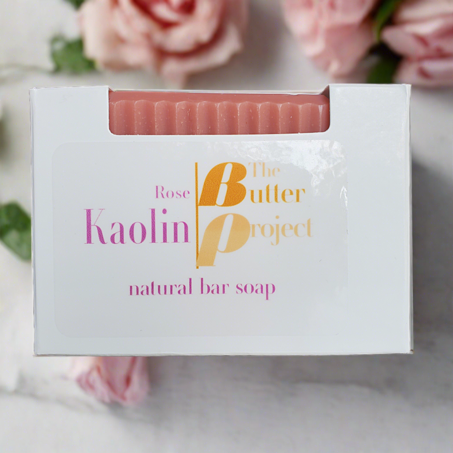 Rose Kaolin Natural Bar Soap